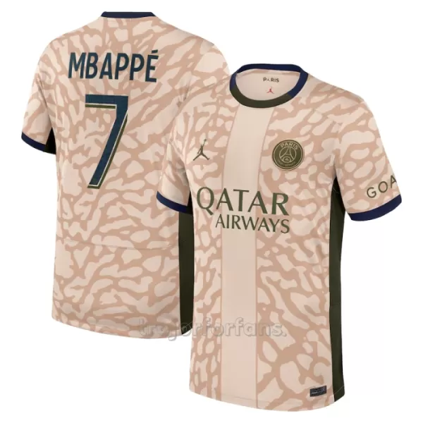 Paris Saint-Germain Kylian Mbappé 7 Fjärdetröja Jordan 2023/24