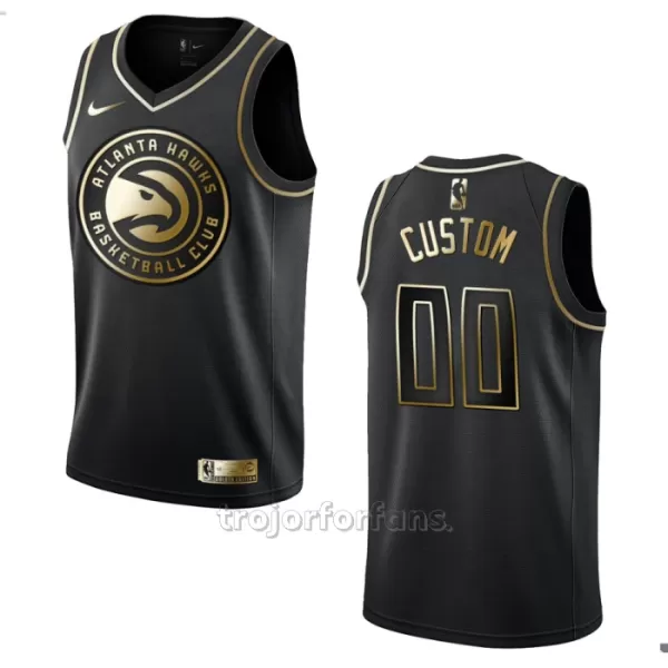 Atlanta Hawks Baskettröja Golden Edition Swingman Svart