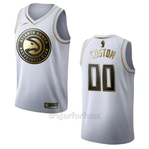 Atlanta Hawks Baskettröja Golden Edition Swingman Vit