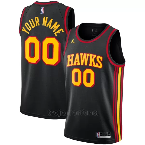 Atlanta Hawks Baskettröja Statement Edition Swingman 2023/24 Svart