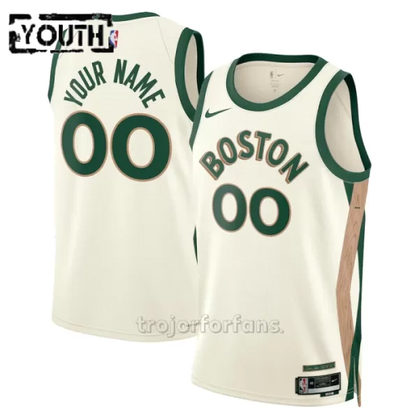 Boston Celtics Baskettröja City Edition Swingman 2023/24 Barn Vit