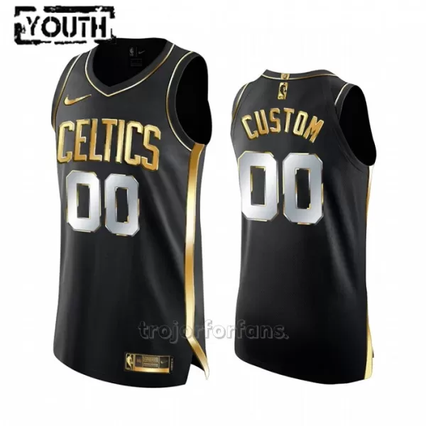 Boston Celtics Baskettröja Golden Edition Swingman Barn Svart