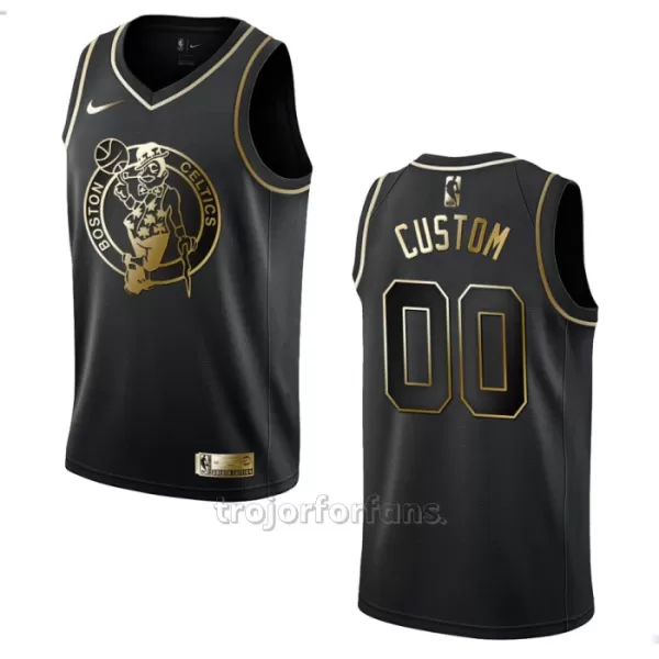 Boston Celtics Baskettröja Golden Edition Swingman Svart