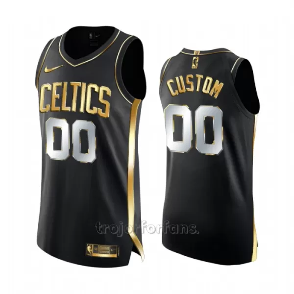 Boston Celtics Baskettröja Golden Edition Swingman Svart