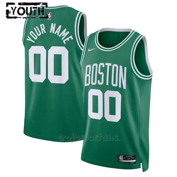 Boston Celtics Baskettröja Icon Edition Swingman 2023/24 Barn Grön