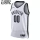 Brooklyn Nets Baskettröja Association Edition Swingman 2023/24 Barn Vit