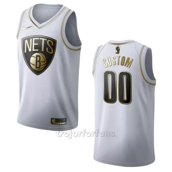 Brooklyn Nets Baskettröja Golden Edition Swingman Vit