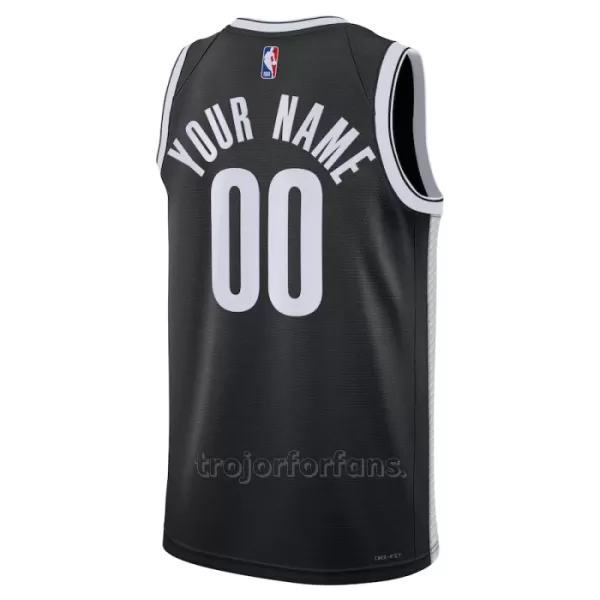 Brooklyn Nets Baskettröja Icon Edition Swingman 2023/24 Svart