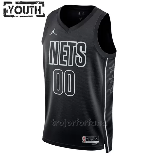 Brooklyn Nets Baskettröja Statement Edition Swingman 2023/24 Barn Svart