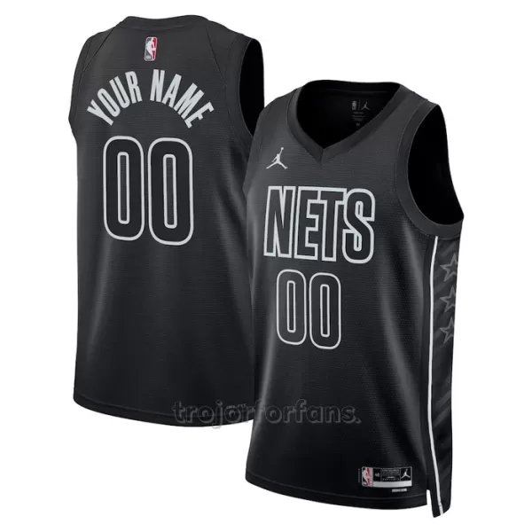 Brooklyn Nets Baskettröja Statement Edition Swingman 2023/24 Svart