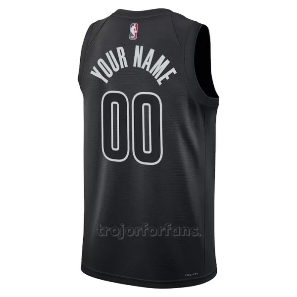 Brooklyn Nets Baskettröja Statement Edition Swingman 2023/24 Svart