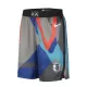 Brooklyn Nets Shorts City Edition Swingman Svart