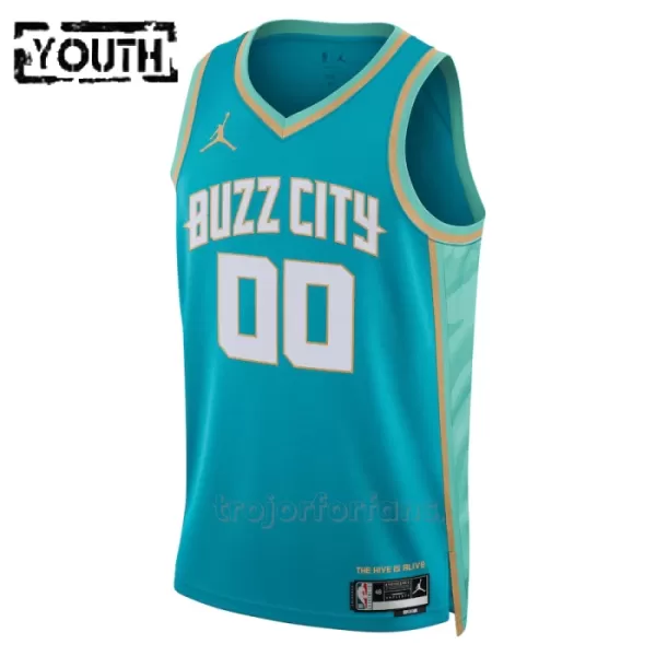 Charlotte Hornets Baskettröja City Edition Swingman 2023/24 Barn Teal