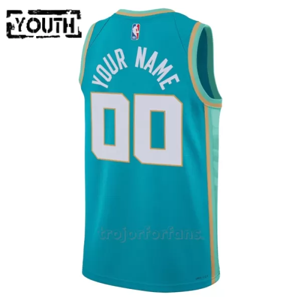 Charlotte Hornets Baskettröja City Edition Swingman 2023/24 Barn Teal