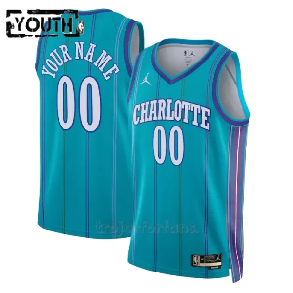 Charlotte Hornets Baskettröja Classic Edition Swingman 2023/24 Barn Teal