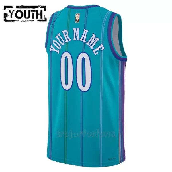 Charlotte Hornets Baskettröja Classic Edition Swingman 2023/24 Barn Teal