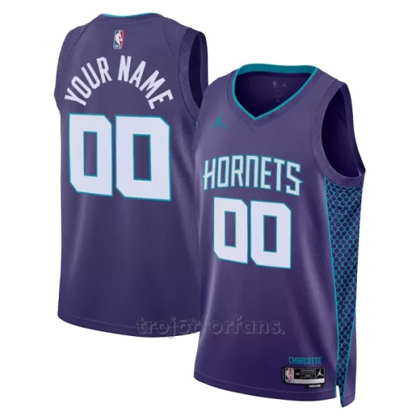 Charlotte Hornets Baskettröja Statement Edition Swingman 2023/24 Purpur