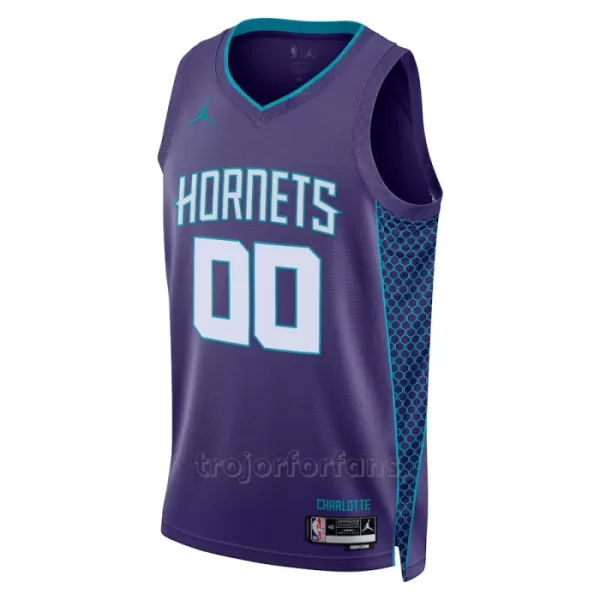 Charlotte Hornets Baskettröja Statement Edition Swingman 2023/24 Purpur