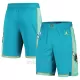 Charlotte Hornets Shorts City Edition Swingman Teal