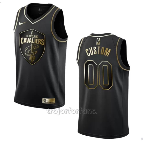 Cleveland Cavaliers Baskettröja Golden Edition Swingman Svart