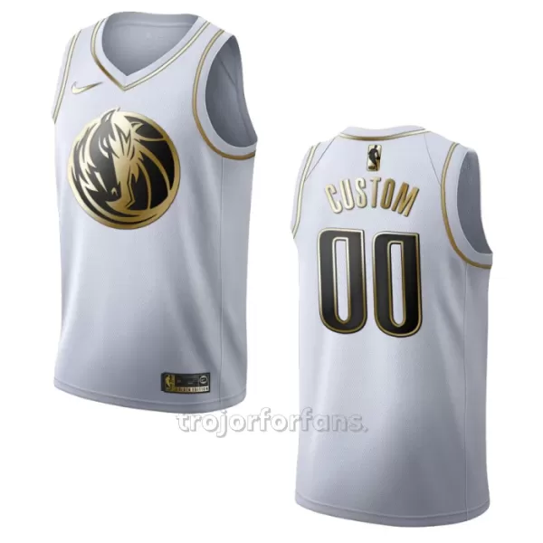 Dallas Mavericks Baskettröja Golden Edition Swingman Vit