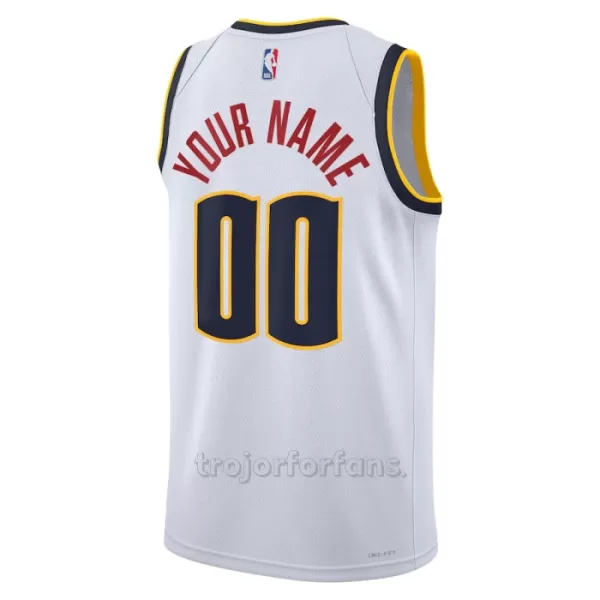 Denver Nuggets Baskettröja Association Edition Swingman 2023/24 Vit