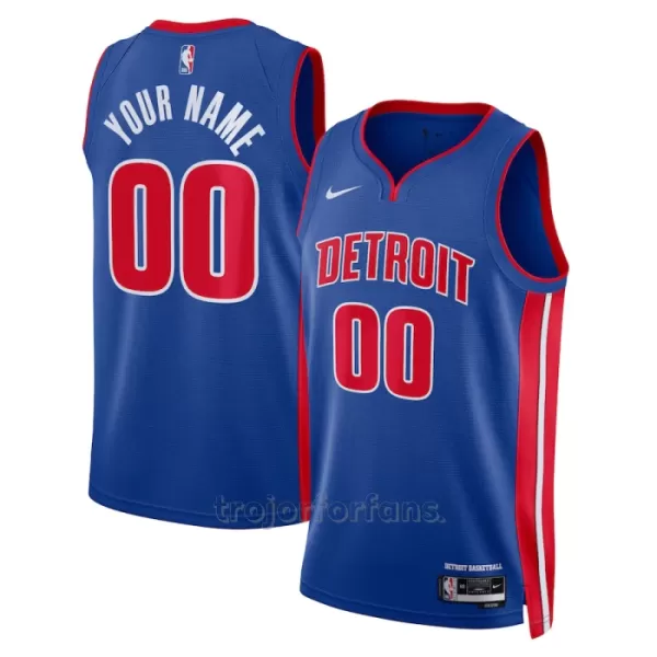 Detroit Pistons Baskettröja Icon Edition Swingman 2023/24 Blå