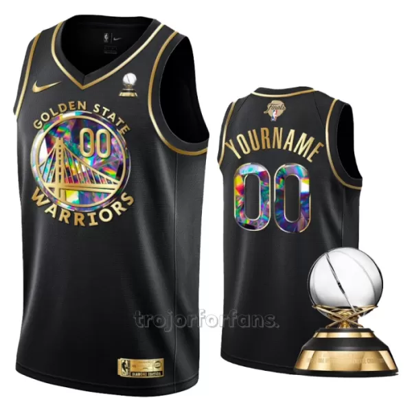 Golden State Warriors Baskettröja Diamond Edition Swingman Svart