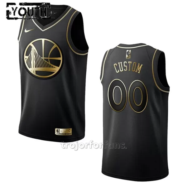 Golden State Warriors Baskettröja Golden Edition Swingman 2023/24 Barn Svart