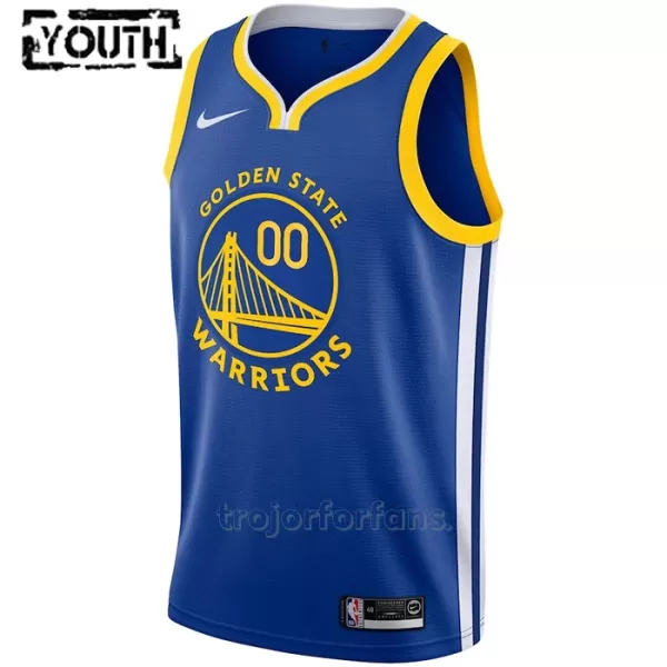 Golden State Warriors Baskettröja Icon Edition Swingman 2023/24 Barn Blå