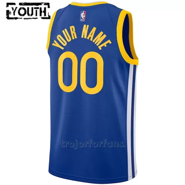 Golden State Warriors Baskettröja Icon Edition Swingman 2023/24 Barn Blå