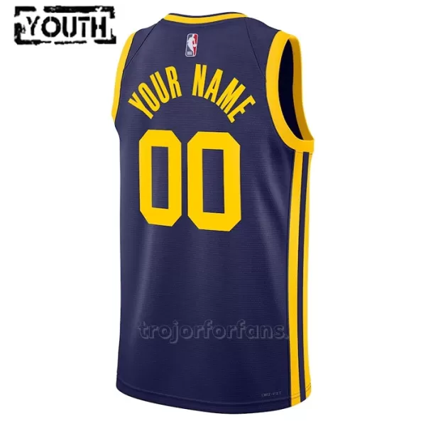 Golden State Warriors Baskettröja Statement Edition Swingman 2023/24 Barn Navy