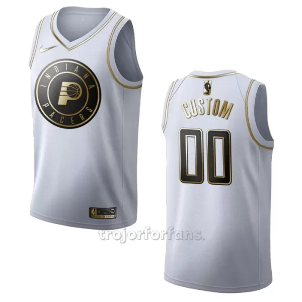 Indiana Pacers Baskettröja Golden Edition Swingman 2023/24 Vit