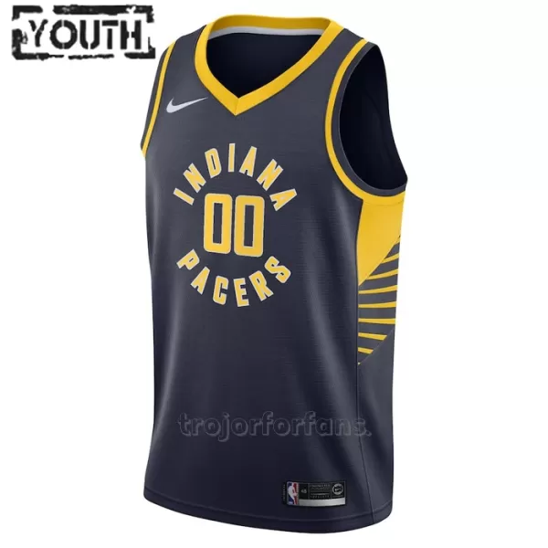 Indiana Pacers Baskettröja Icon Edition Swingman 2023/24 Barn Navy