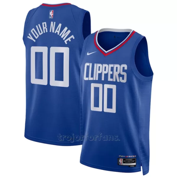 Los Angeles Clippers Baskettröja Icon Edition Swingman 2023/24 Blå