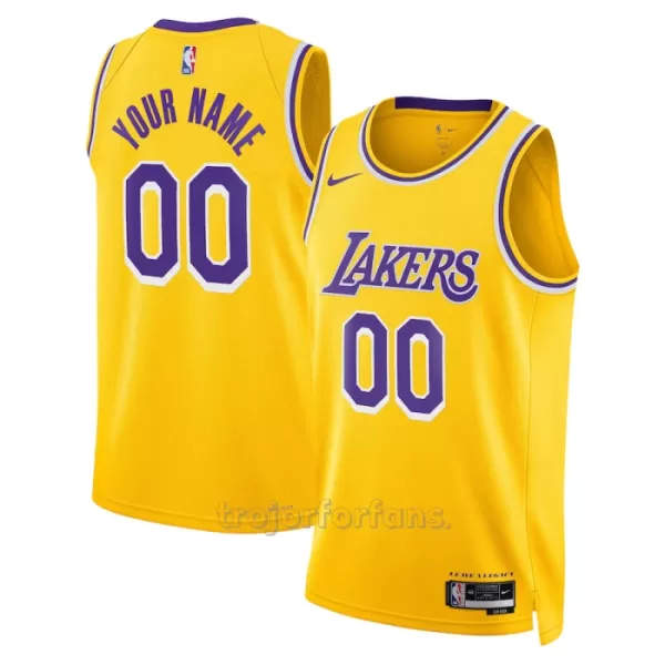 Los Angeles Lakers Baskettröja Icon Edition Swingman 2023/24 Gul