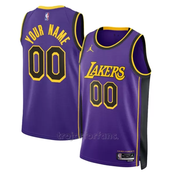 Los Angeles Lakers Baskettröja Statement Edition Swingman 2023/24 Blå