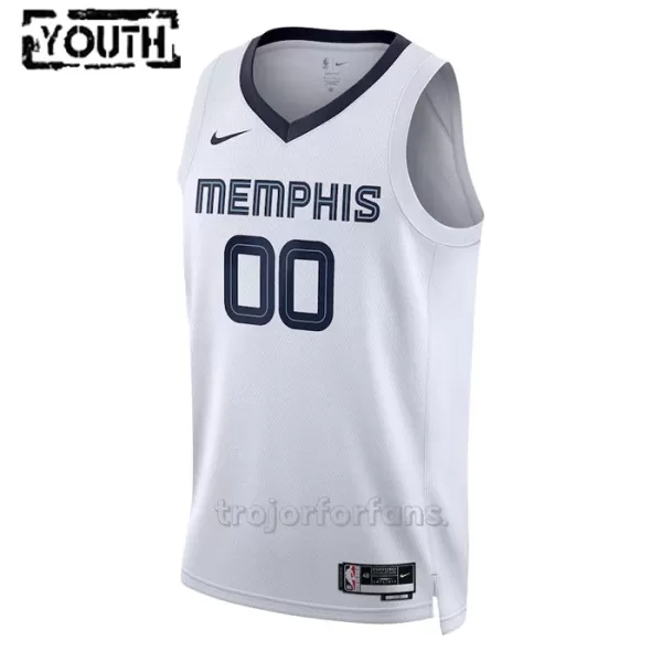 Memphis Grizzlies Baskettröja Association Edition Swingman 2023/24 Barn Vit