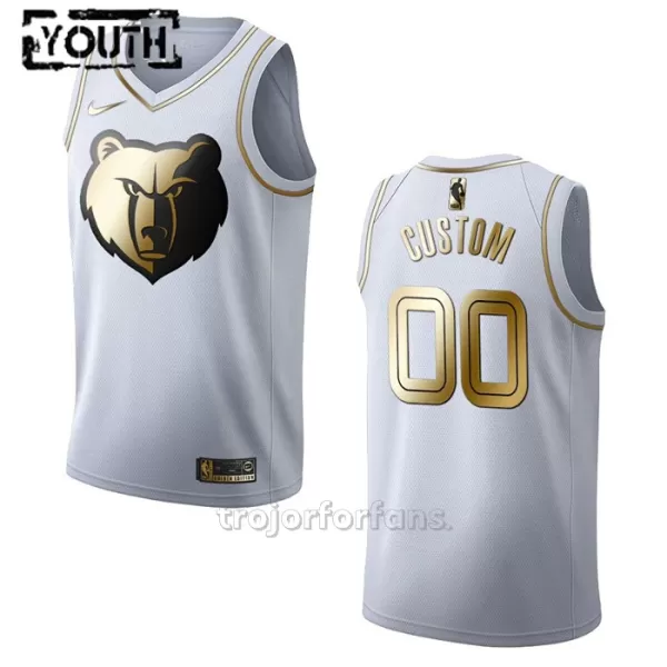 Memphis Grizzlies Baskettröja Golden Edition Swingman Barn Vit