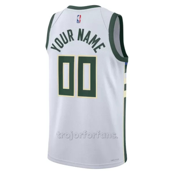 Milwaukee Bucks Baskettröja Association Edition Swingman 2023/24 Vit