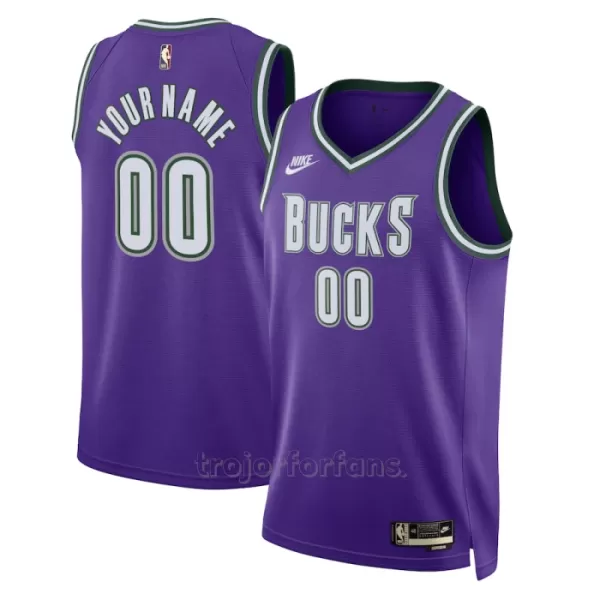 Milwaukee Bucks Baskettröja Classic Edition Swingman Purpur