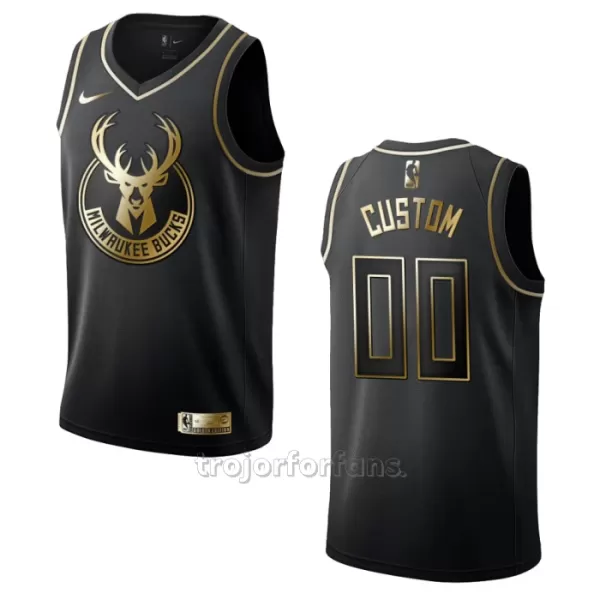 Milwaukee Bucks Baskettröja Golden Edition Swingman Svart