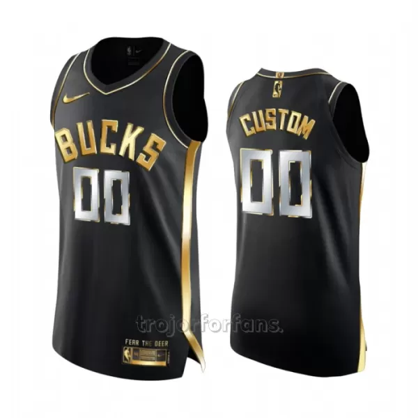 Milwaukee Bucks Baskettröja Golden Edition Swingman Svart