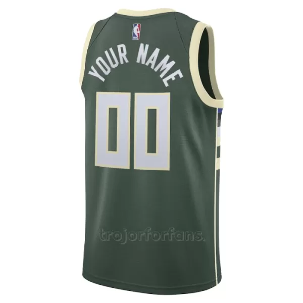 Milwaukee Bucks Baskettröja Icon Edition Swingman 2023/24 Grön