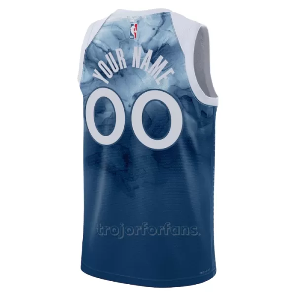 Minnesota Timberwolves Baskettröja City Edition Swingman 2023/24 Blå