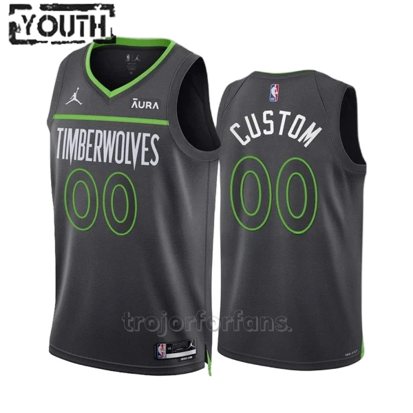 Minnesota Timberwolves Baskettröja Statement Edition Swingman 2023/24 Barn