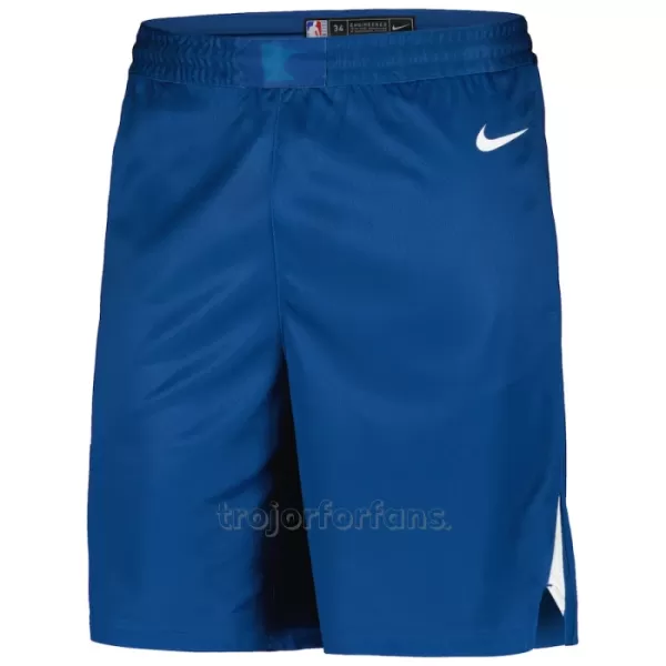 Minnesota Timberwolves Shorts City Edition Swingman Blå