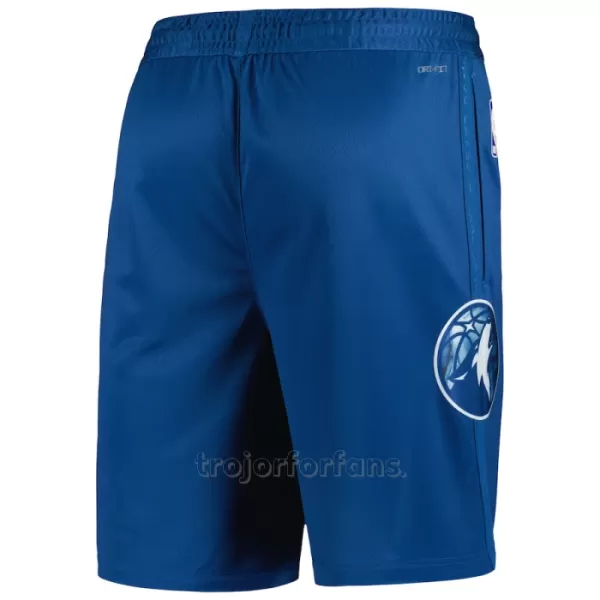 Minnesota Timberwolves Shorts City Edition Swingman Blå