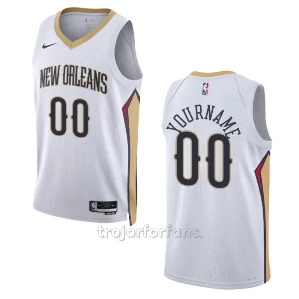 New Orleans Pelicans Baskettröja Association Edition Swingman 2023/24 Vit