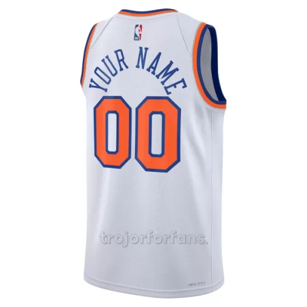 New York Knicks Baskettröja Association Edition Swingman 2023/24 Vit